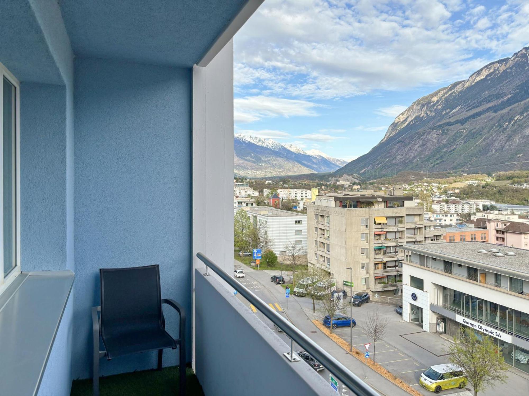 Nonanteneuf Appart Hotel Sierre - Contactless Check-In Exterior photo
