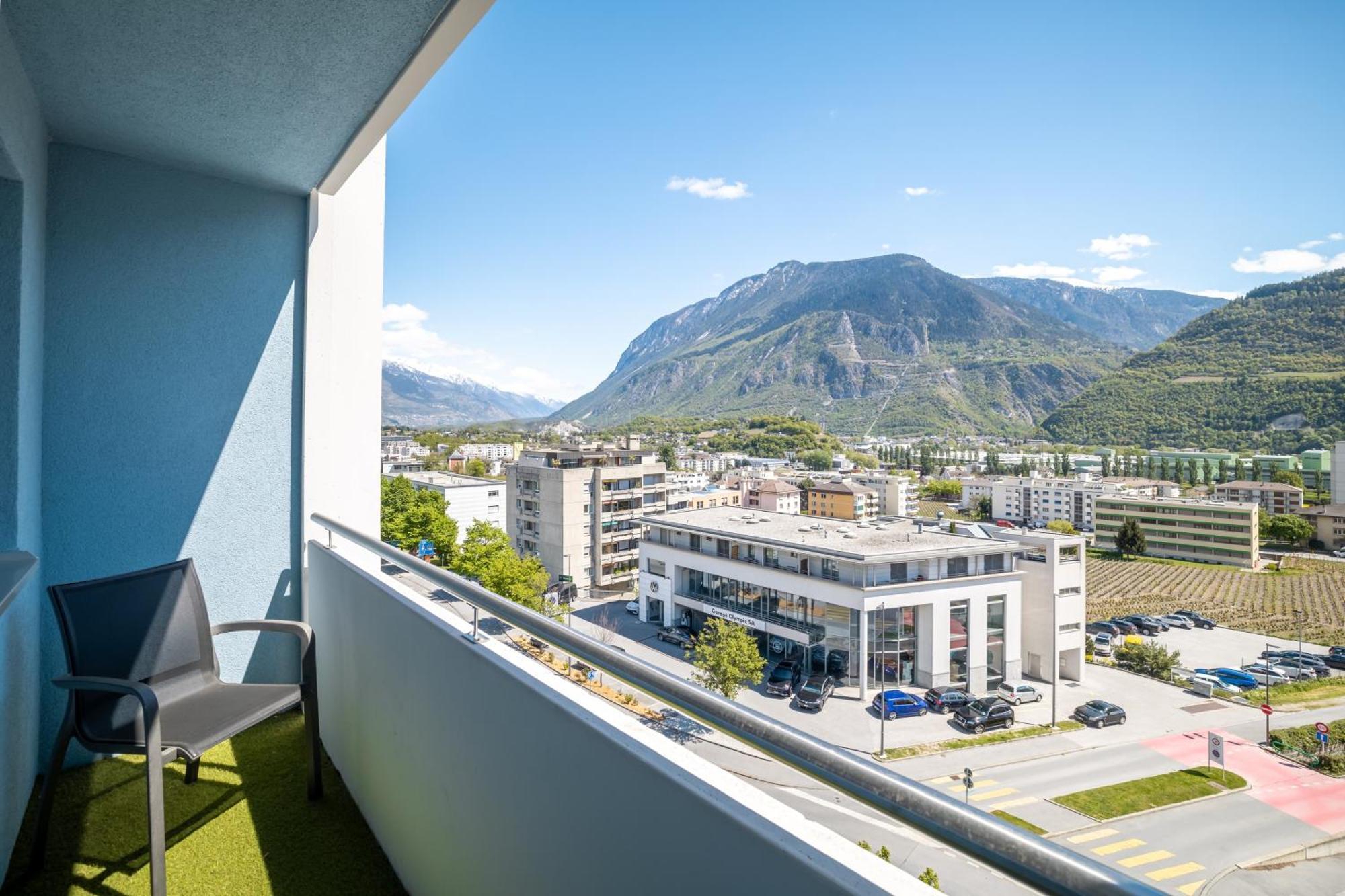 Nonanteneuf Appart Hotel Sierre - Contactless Check-In Exterior photo