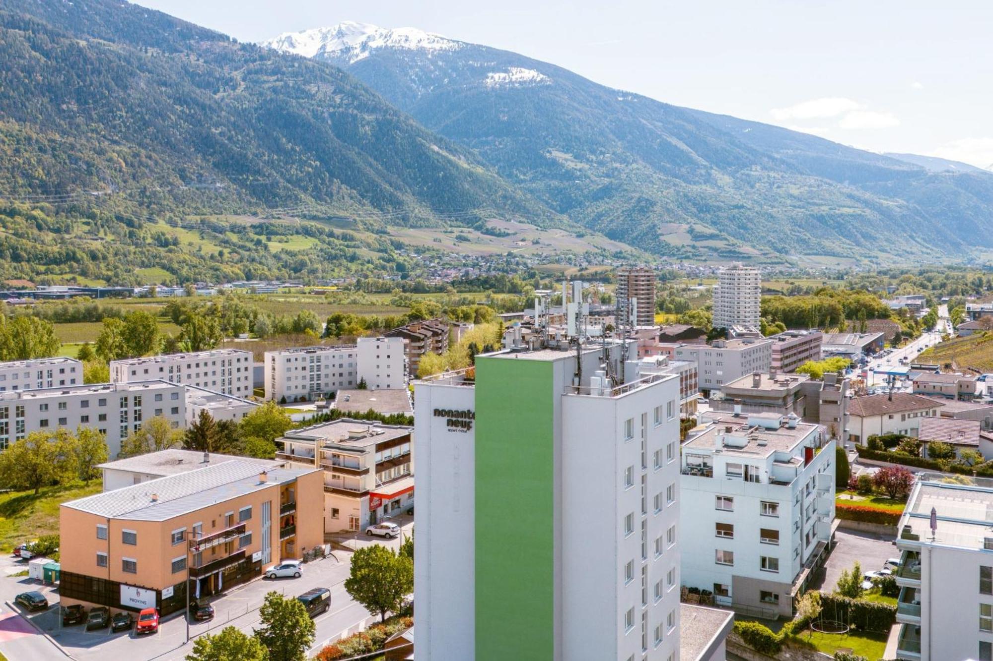Nonanteneuf Appart Hotel Sierre - Contactless Check-In Exterior photo